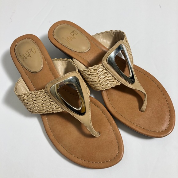 Impo Thong sandals ginger/Tan Size 6.5M - Picture 1 of 10
